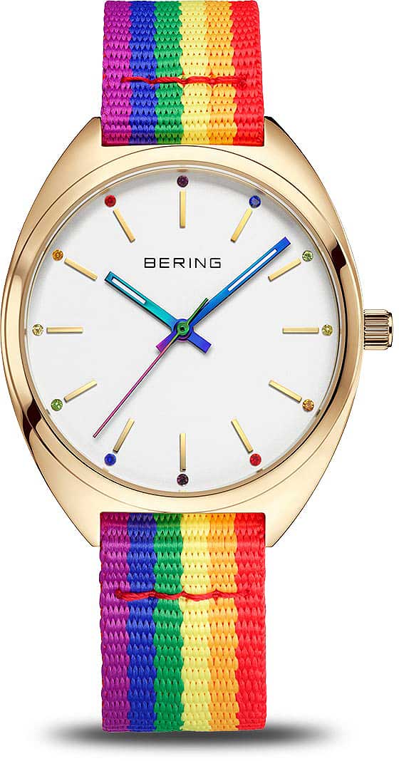 Bering 127220-36-334 Women's Watch • Scratch-Resistant Sapphire Glass • Fine Milanese Bracelet