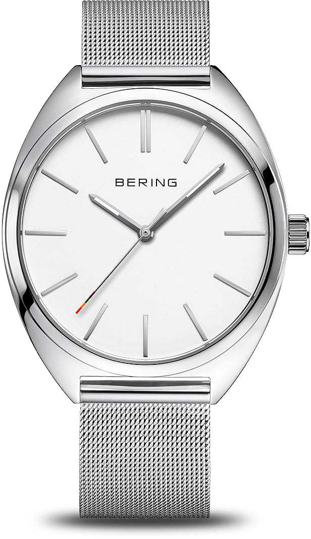 Bering Freedom 127220-40-000 Uhr • Kratzfestes Saphirglas • Feines Milanaise-Armband