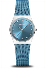 Bering Classic 12927-308 Damenuhr • Kratzfestes Saphirglas • Feines Milanaise-Armband