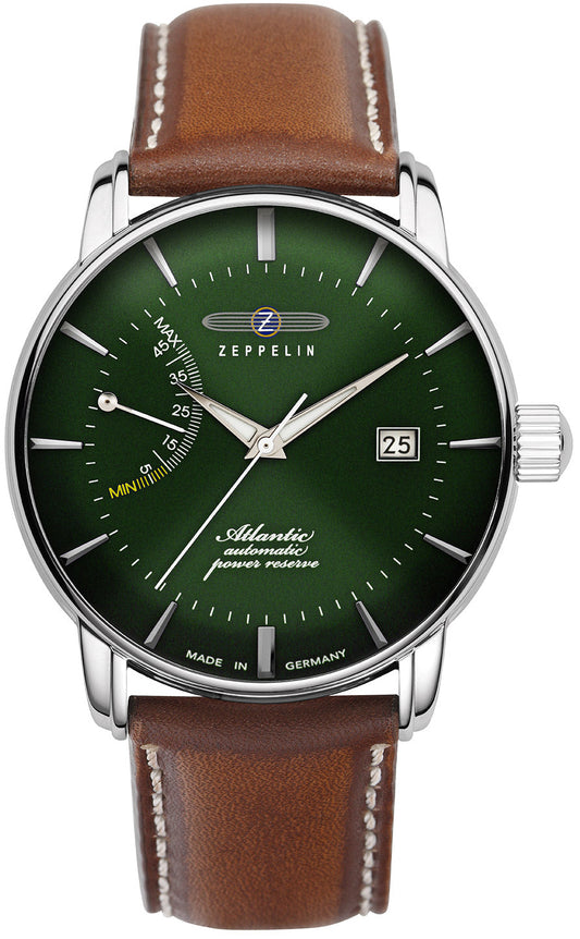 Zeppelin Atlantic 8462-4 Herrenuhr • Made in Germany • Historisches Flieger-Design