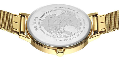 Bering Classic 13434-332 Damen Uhr • Saphirglas • Mesh-Armband