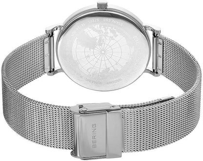 Montre pour femme Bering 14134-008 • Verre saphir • Bracelet milanais