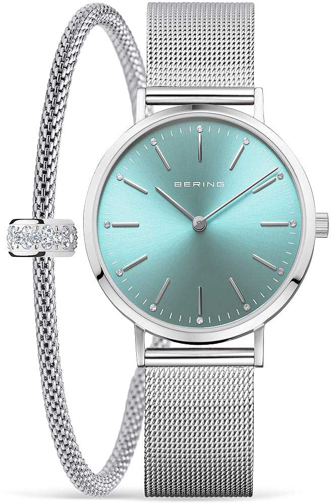 Bering 14134-005-GWP Damenuhr • Saphirglas • Milanaise