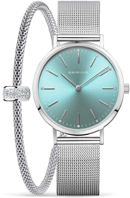 Bering 14134-005-GWP Damenuhr • Saphirglas • Milanaise