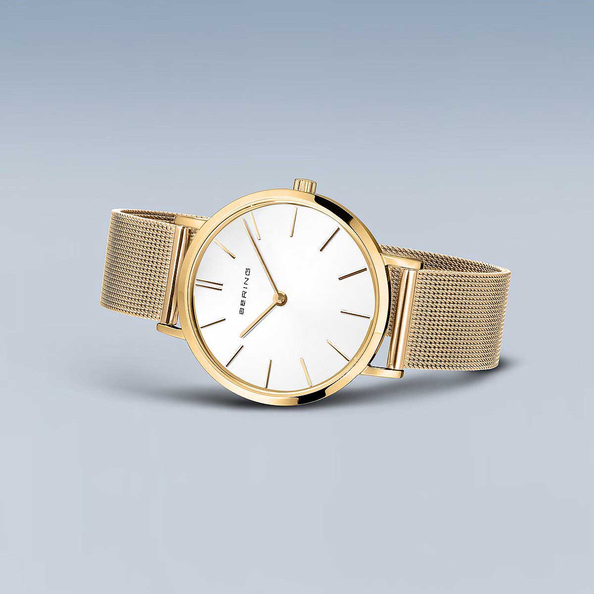 Bering Classic 14134-331 Montre pour Femme • Mouvement à quartz précis • Verre saphir inrayable