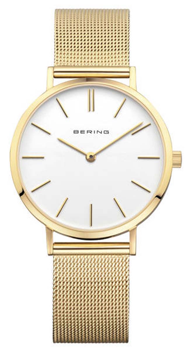 Bering Classic 14134-331 Montre pour Femme • Mouvement à quartz précis • Verre saphir inrayable