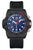 Chronograf męski Luminox z czarną kopertą z Carbonoxu i niebieską tarczą