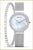 Bering Classic 14531-004-GWP190 Damenuhr • Kratzfestes Saphirglas • Feines Milanaise-Armband
