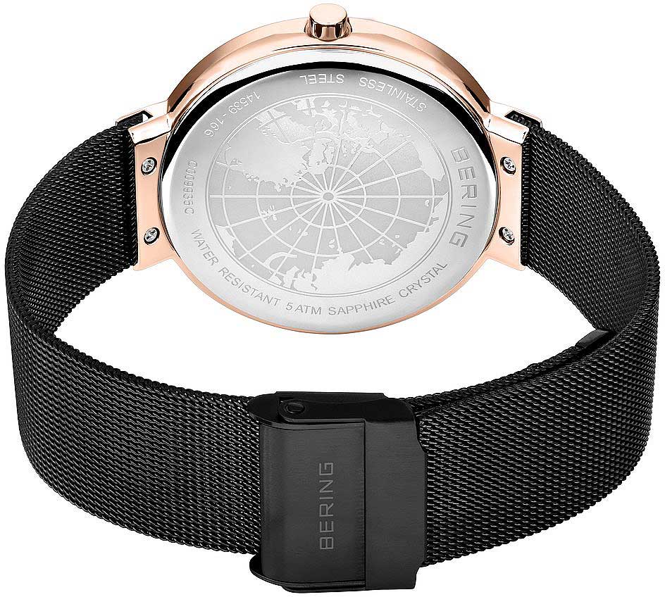 Bering Classic 14539-122 Uhr • Saphirglas • Milanaise-Armband