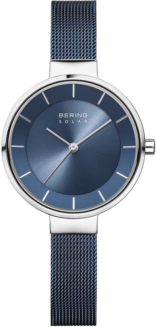 Bering Solar 14631-307 Women's Watch • Scratch-resistant sapphire crystal • Fine Milanese bracelet