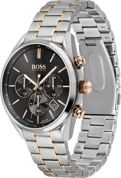 BOSS Champion 1513819 Men's Watch • Chronograph • Two-tone