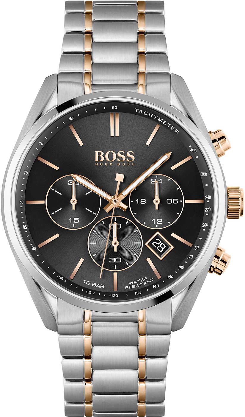BOSS Champion 1513819 Men's Watch • Chronograph • Two-tone