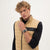 Męski zegarek na rękę ze srebrną metalową bransoletą i czarną tarczą