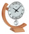 Horloge de table AMS 22x18x4 cm Hêtre • Mouvement à quartz • Design moderne