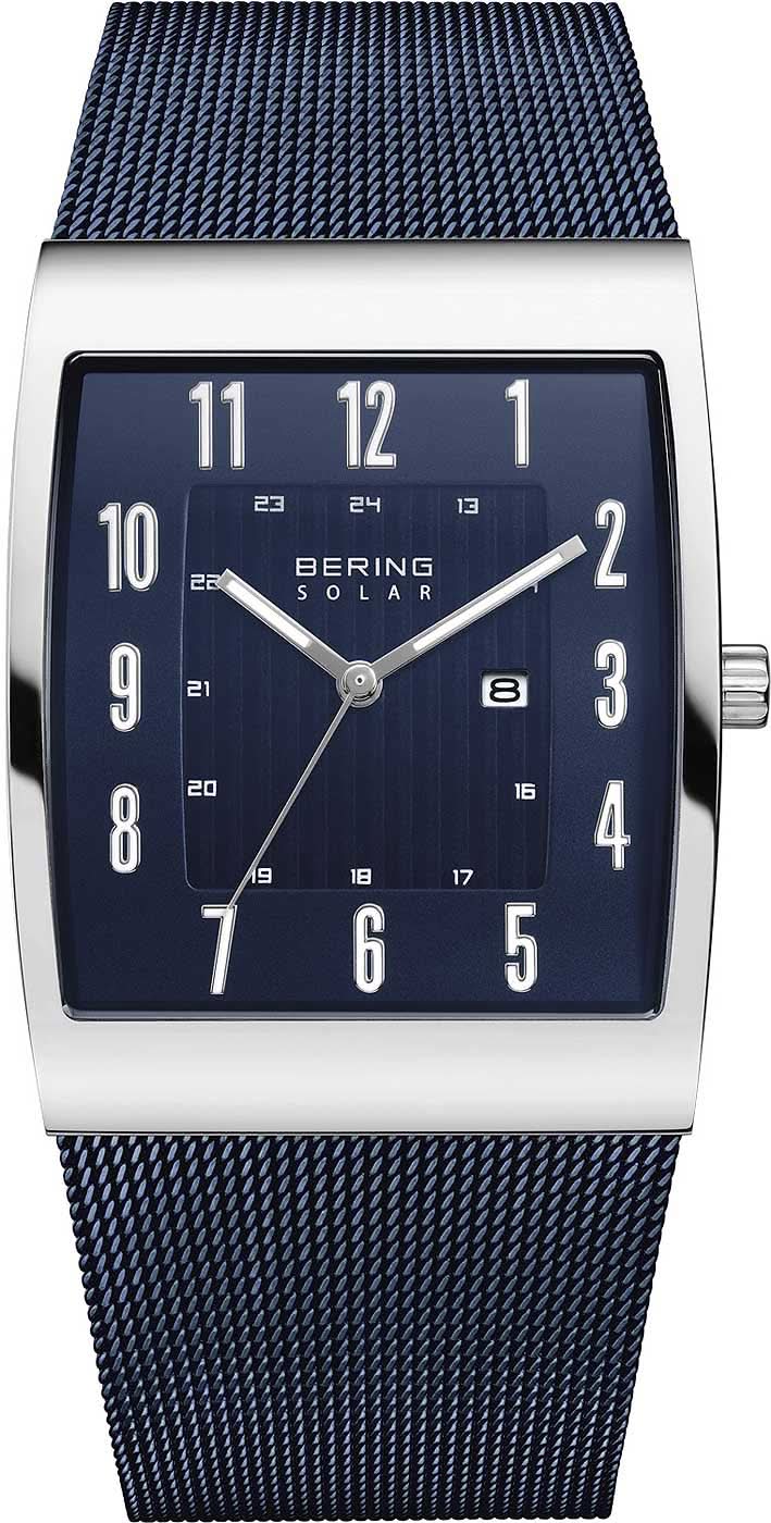 Bering SLIM SOLAR COLLECTION 16433-307 Montre Homme • Mouvement Solaire • Verre Saphir