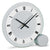 AMS Table Clock 16x17x4 cm Plastic • Modern Design • Precise Quartz Movement