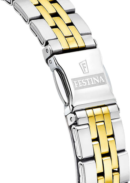 Festina Mademoiselle F16868/4 Women's Watch • Quartz Movement • Stainless Steel