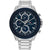 Zegarek męski Tommy Hilfiger Clark: bransoleta ze stali, niebieska tarcza, subtarcze chronografu