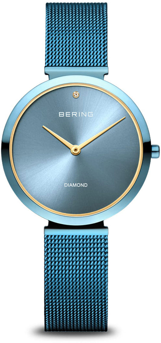 Bering Charity 18132-CHARITY1 Damenuhr • Kratzfestes Saphirglas • Charity Edition