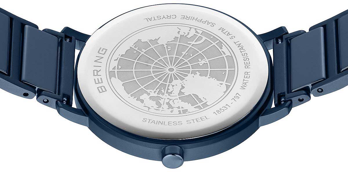 Bering 18531-797 Damen Uhr • Saphirglas • Quarz