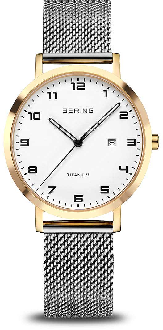 Bering Titanium 18634-010 Ladies' Watch • Scratch-resistant sapphire crystal • Ultra-light titanium