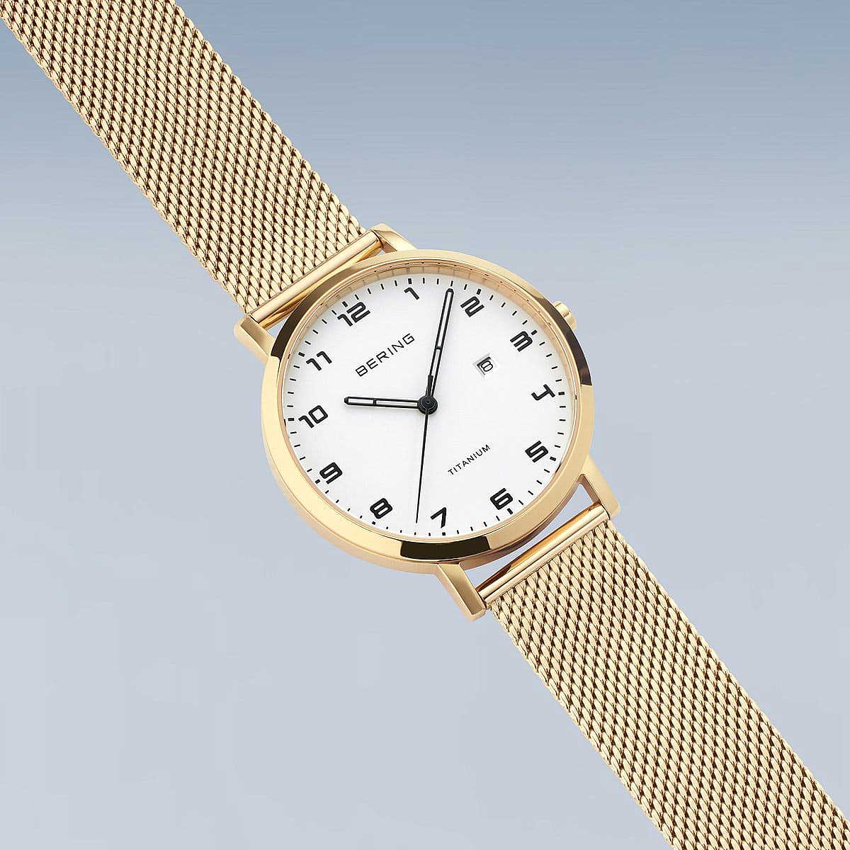 Bering Titanium 18634-334 Women's Watch • Sapphire Glass • Titanium