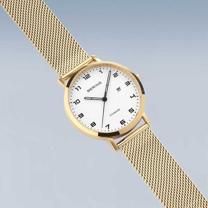 Bering Titanium 18634-334 Women's Watch • Sapphire Glass • Titanium