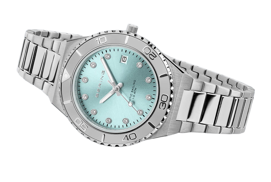 Bering Classic 18936-707 Damenuhr • Kratzfestes Saphirglas • Elegantes Gliederarmband