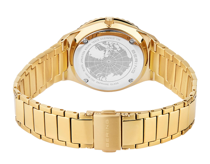 Bering Classic 18936-734 Damenuhr • Kratzfestes Saphirglas • Feines Milanaise-Armband