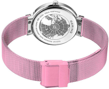 Montre pour femme Bering Classic Aurora 19031-999 • Verre saphir • Bracelet milanais