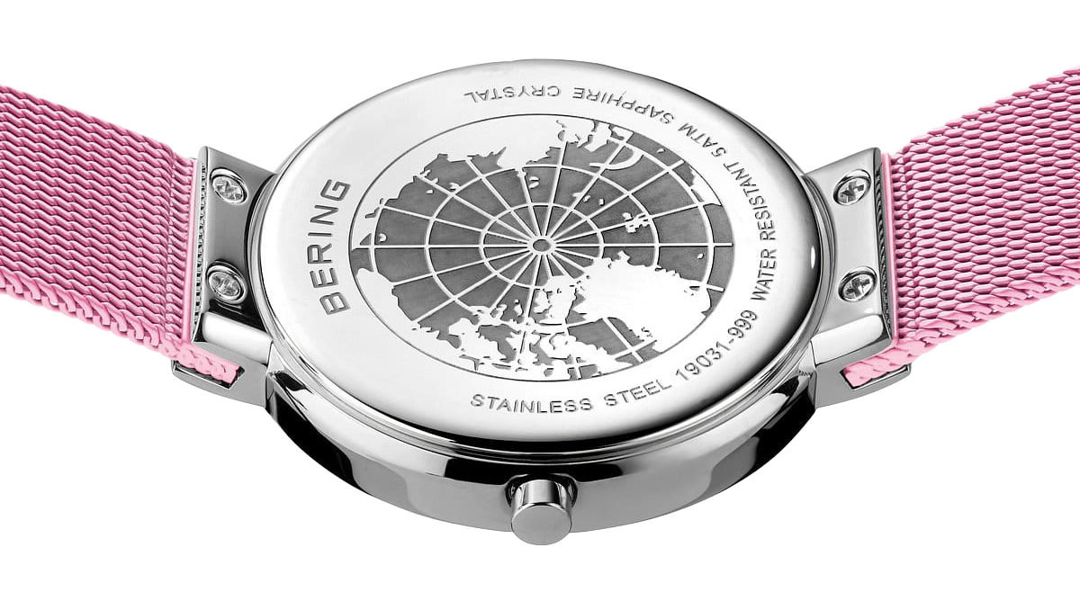 Bering Classic 19031-999-GWP Damenuhr • Saphirglas • Milanaise