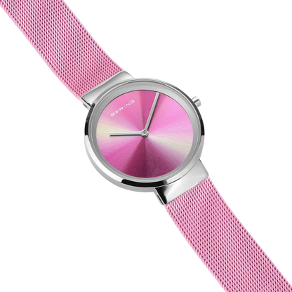 Bering Classic 19031-999-GWP Damenuhr • Saphirglas • Milanaise