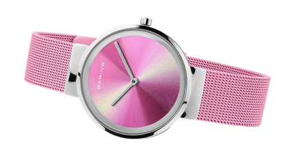 Bering Classic 19031-999-GWP Damenuhr • Saphirglas • Milanaise