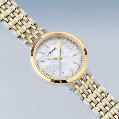 Bering Classic 19126-710 Ladies' Watch • Sapphire Glass • Mother-of-Pearl Dial