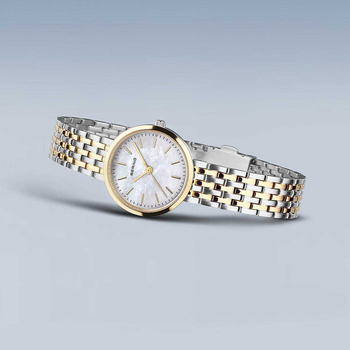 Bering Classic 19126-710 Ladies' Watch • Sapphire Glass • Mother-of-Pearl Dial