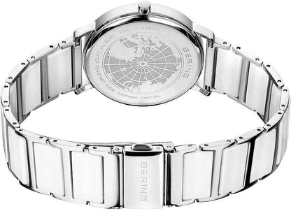 Bering Solar 19535-754 Damenuhr • Kratzfestes Saphirglas • High-Tech Keramik