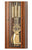 Horloge de parquet AMS 211x50x25 cm Noyer • Mélodie Westminster • Affichage des phases de lune