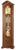 Horloge de parquet AMS 211x50x25 cm Noyer • Mélodie Westminster • Affichage des phases de lune