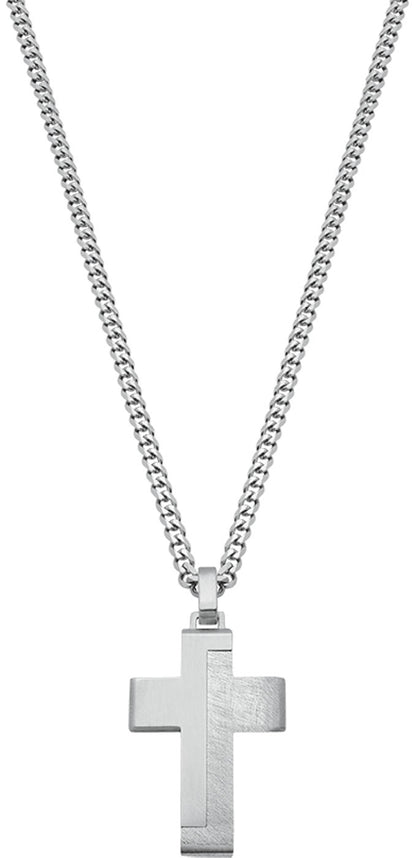 Panzerkette mit Kreuz Anhänger - s.Oliver Jewelry Modell: 2024253