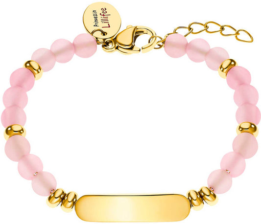 Princess Lillifee 033366ID Bracelet with Pink Quartz Stones