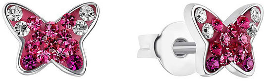 Prinzessin Lillifee 2034006 Ohrstecker Schmetterling mit Steinchen