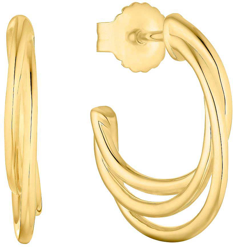 Layering-Kreolen mit Steckverschluss, s.Oliver, Modell 2037825