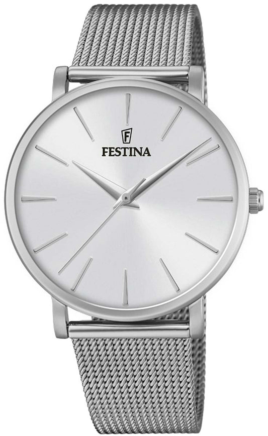 Montre pour femme Festina Boyfriend F20475/1 • Mouvement à quartz • Boîtier robuste en acier inoxydable