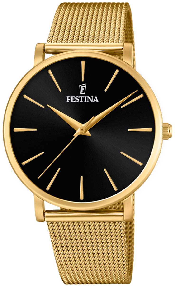 Montre femme Festina Boyfriend F20476/2 • Boîtier robuste en acier inoxydable • Verre minéral