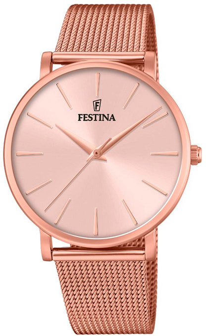 Montre pour femme Festina Boyfriend F20477/1 • Mouvement à quartz précis • Acier inoxydable robuste