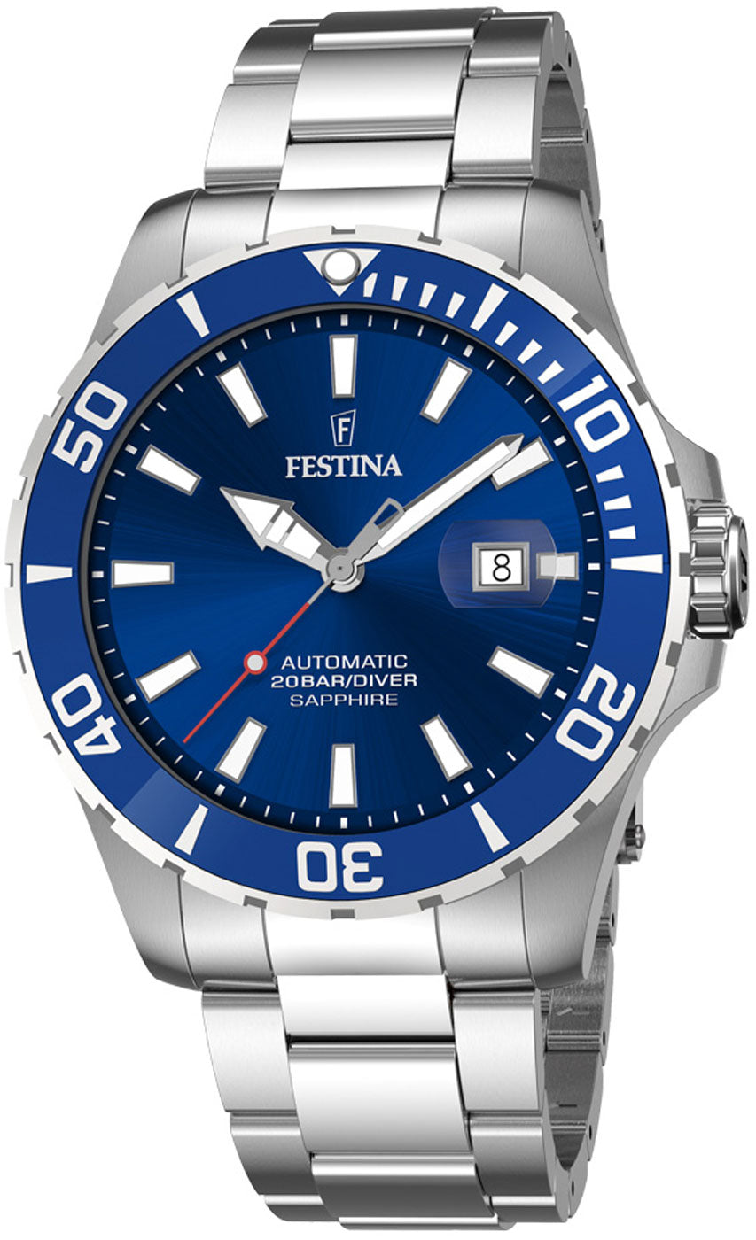 Montre Homme Festina F20531 • Mouvement automatique • Verre saphir