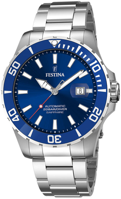 Montre Homme Festina F20531 • Mouvement automatique • Verre saphir