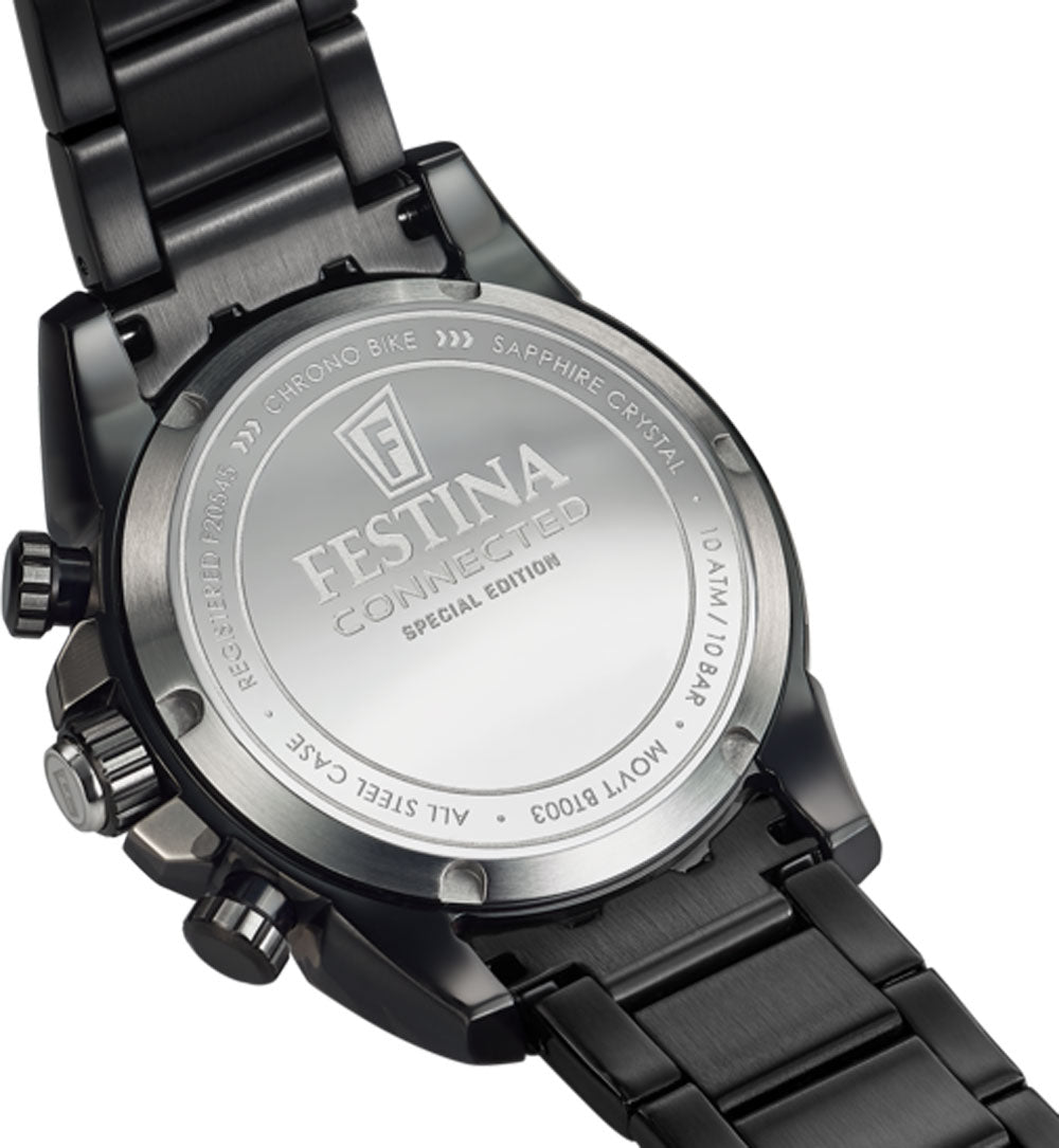 Montre Homme Festina Connected F20545/1 • Smartwatch hybride • Verre saphir