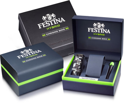 Montre Homme Festina Connected F20545/1 • Smartwatch hybride • Verre saphir