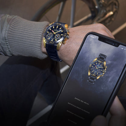 Festina Connected F20547/1 Men's Watch • Sapphire Glass • Hybrid Smartwatch